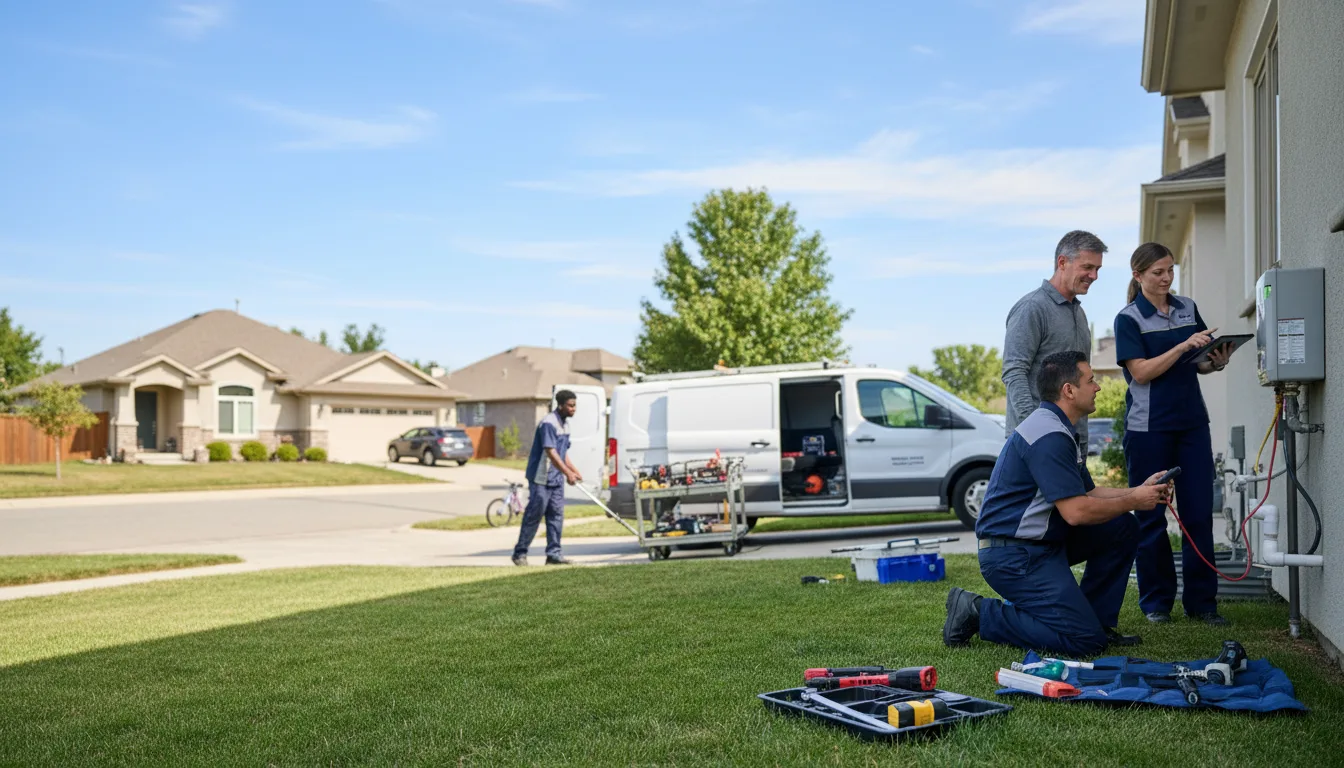 Tankless water heater service in Strafford, MO